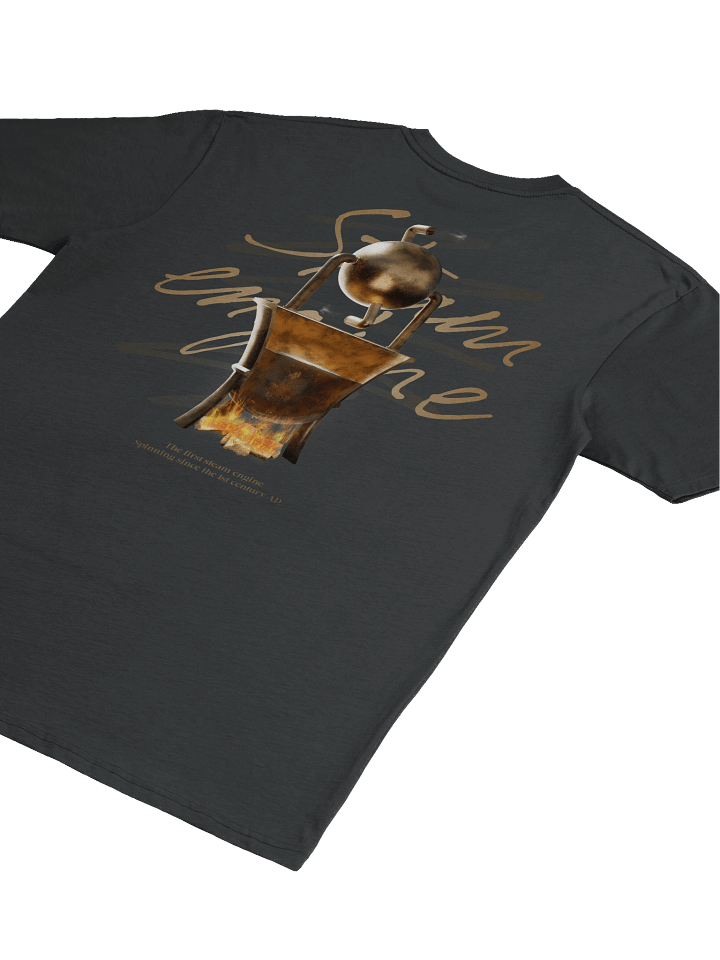 Steam Engine Heavyweight Premium Tee product image (2)