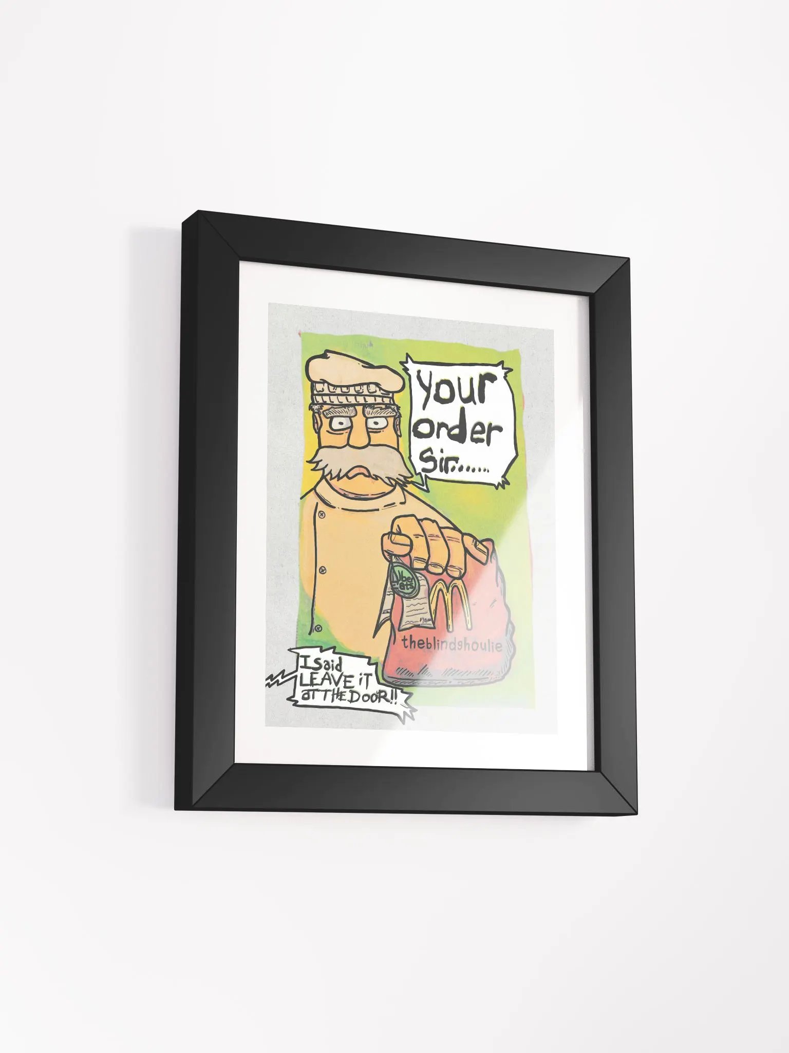Uber Eats Matte Poster product image (2)