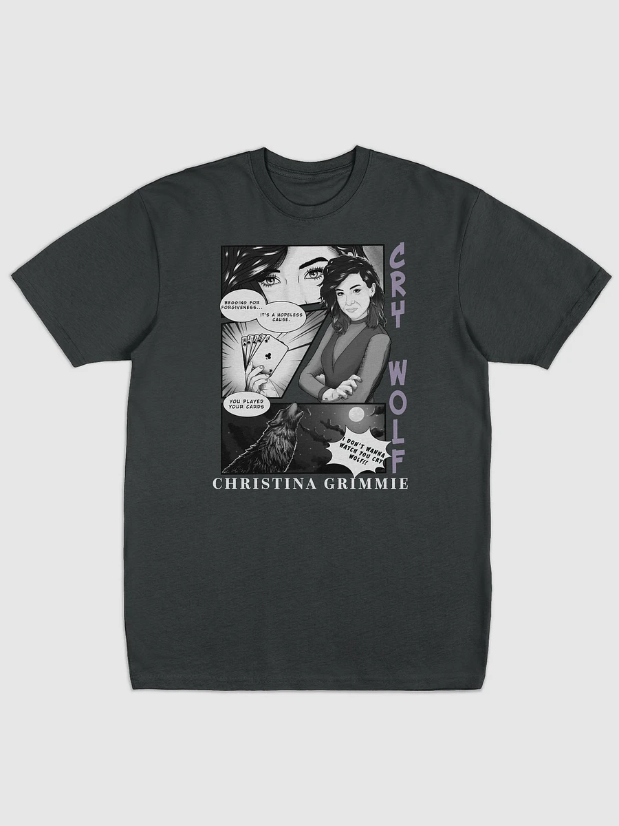 Cry Wolf Comic Black Tee product image (2)