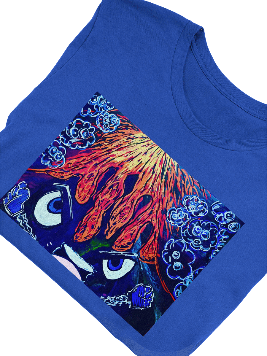 When Volcano Gets Mad Abstract Volcano T-Shirt product image (5)