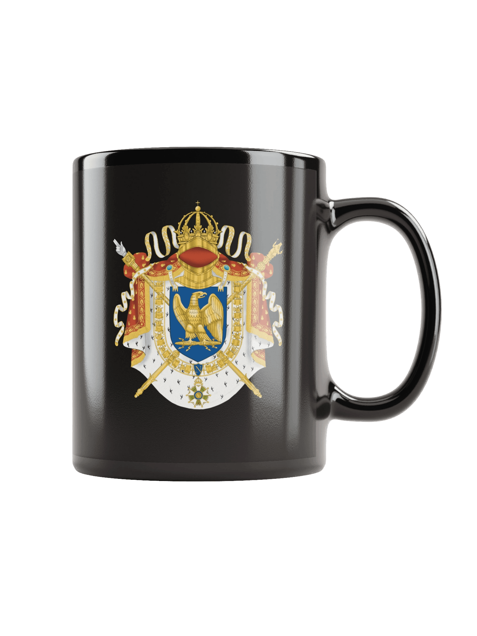Napoleon Coat of Arms - Mug - Black product image (1)