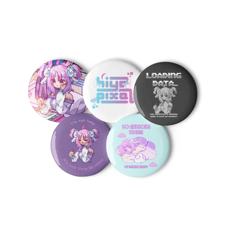 Dreamy Android Sheep Pin Set product image (3)