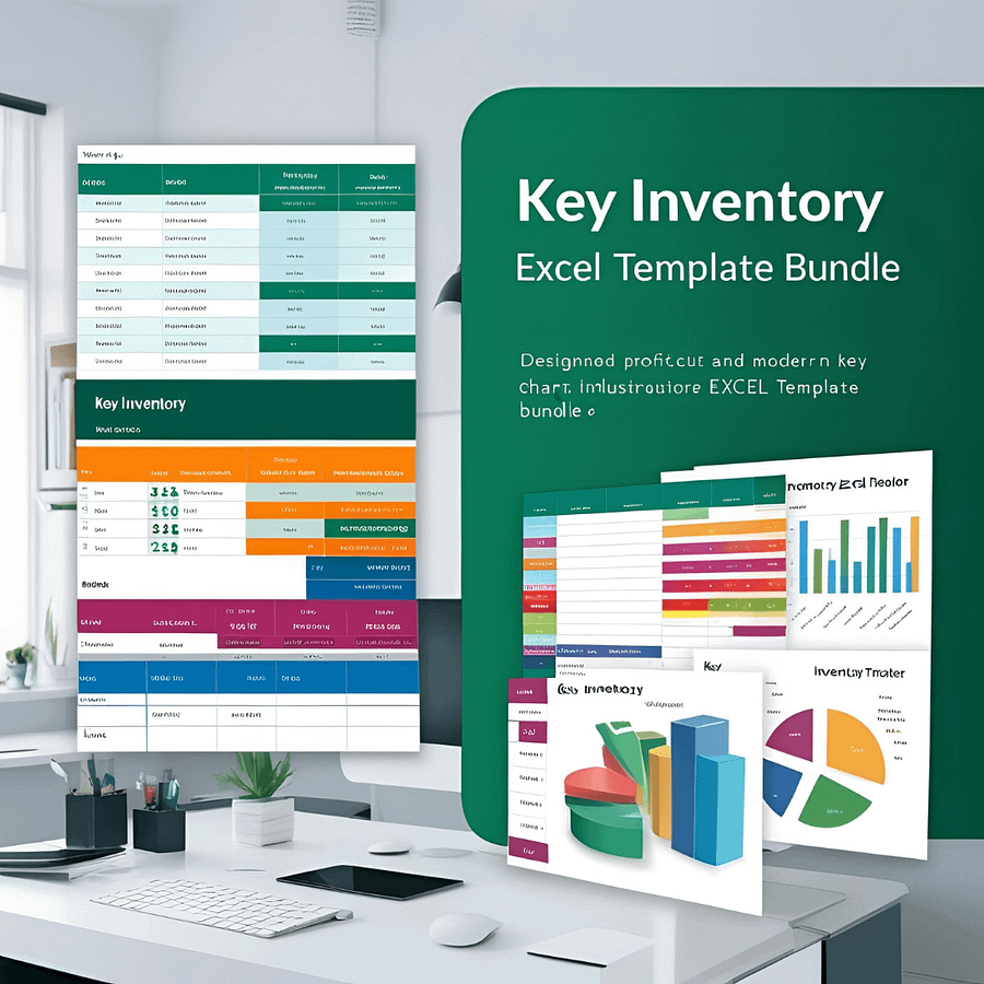 Key Inventory Excel Template Bundle product image (6)