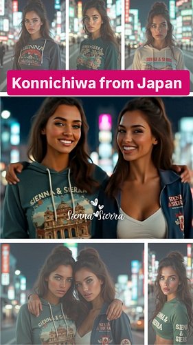 Exploring the magic of Tokyo 🇯🇵✨ From neon nights to hidden alleys — and yes, testing out our new designs before they hit the...