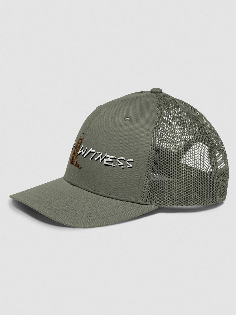 BEAR WITNESS Trucker Hat w/Bear Embroidery product image (2)