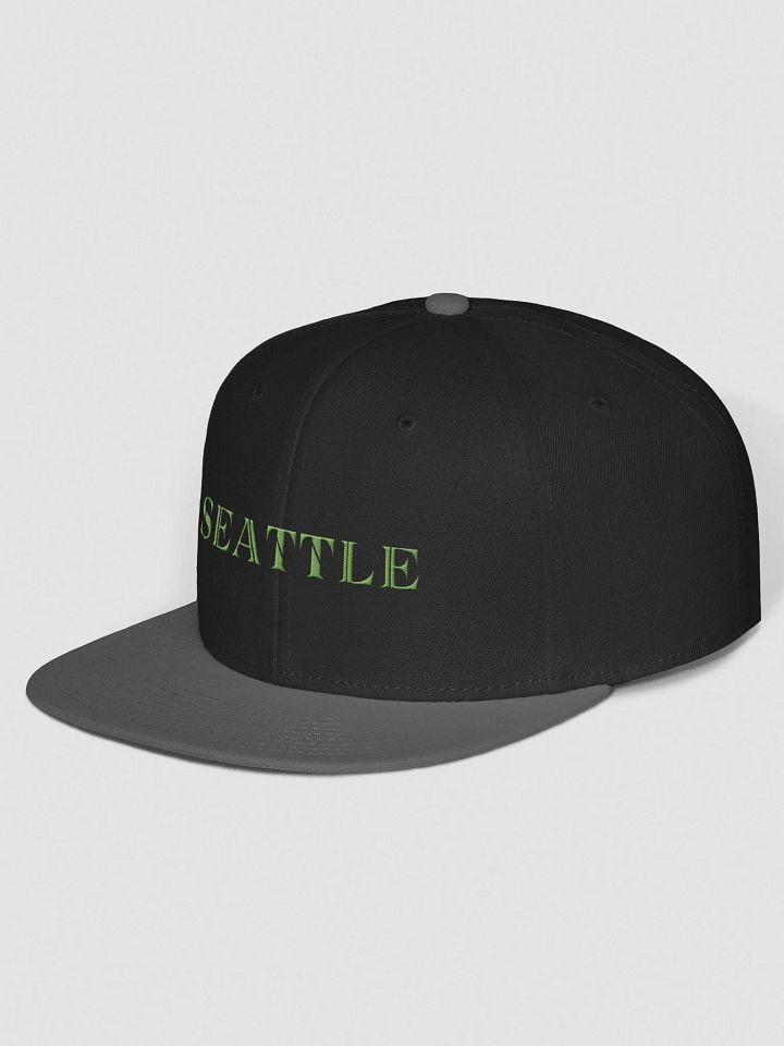 Otto Wool Blend Snapback Cap - Seattle product image (2)