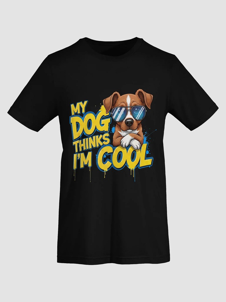 My Dog Thinks I'm Cool – Golden Retriever Cartoon T-Shirt product image (7)