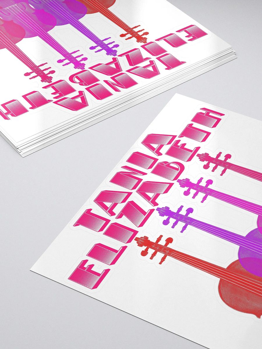 4 Fiddles Sticker - Purple product image (5)