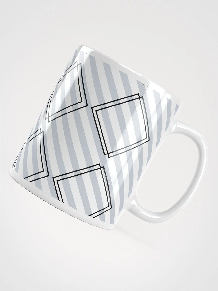 Double Diamonds And Stripes - White Mug product image (10)