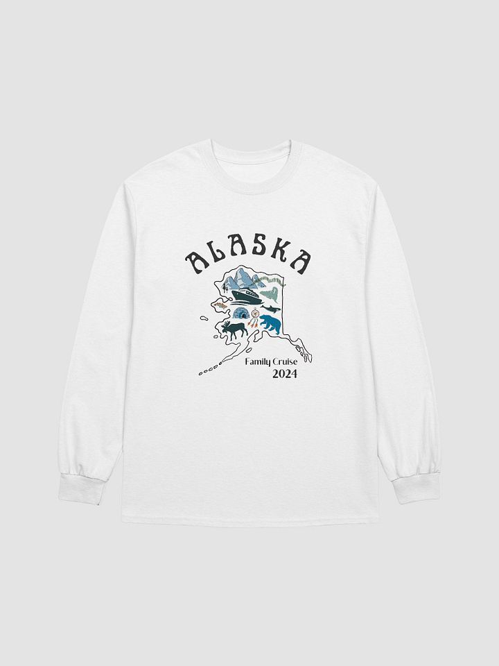Unisex Longsleeve Adult Alaska Cruise Squad Light Shirt product image (2)