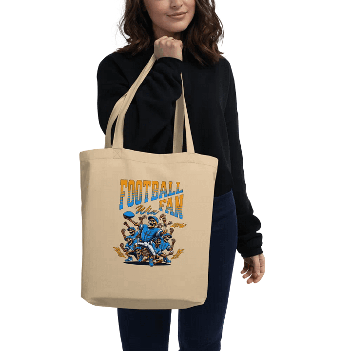Football Fan Skeletons Frenzy Tote Bag product image (2)