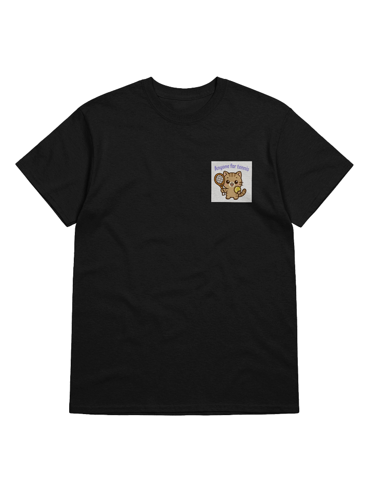 Cheerful Cat Tennis T-Shirt product image (11)
