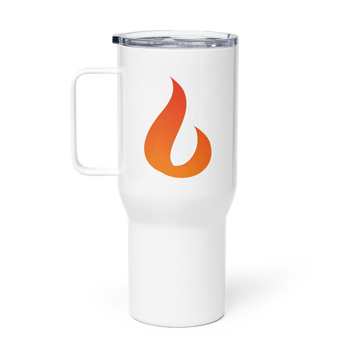 "Burn Music" Logo Tumbler with Handle product image (1)