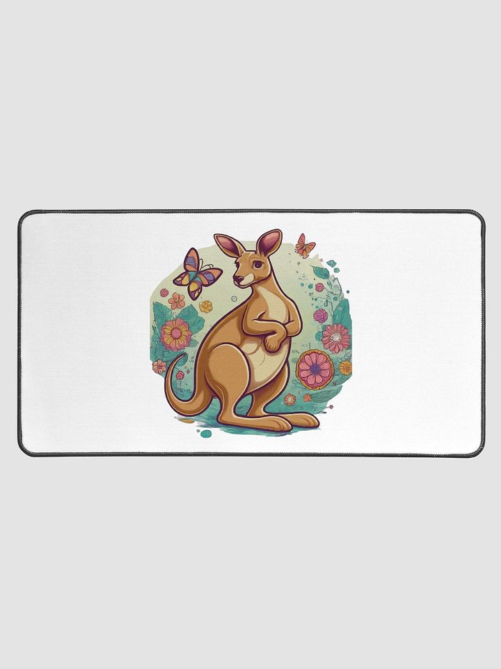Floral Kangaroo Desk Mat product image (1)