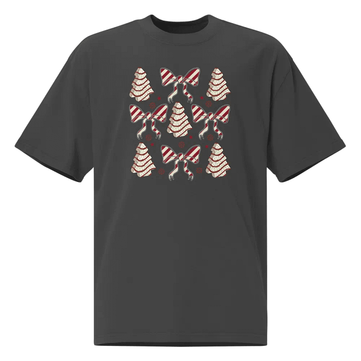 Festive Faded Christmas Tree T-Shirt product image (1)