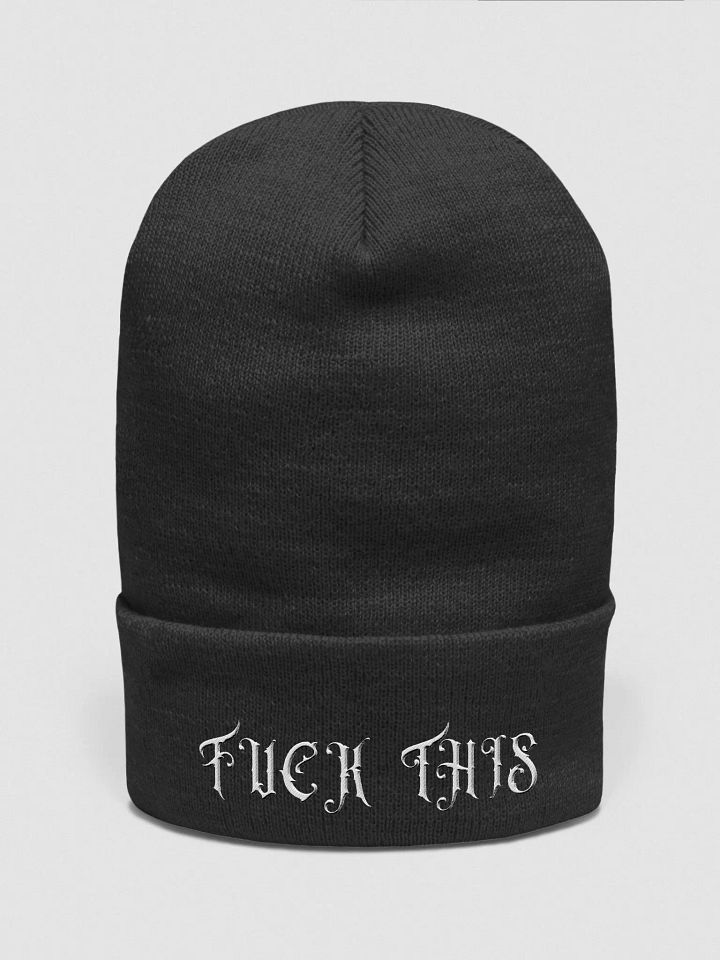 FUCK THIS Beanie product image (2)