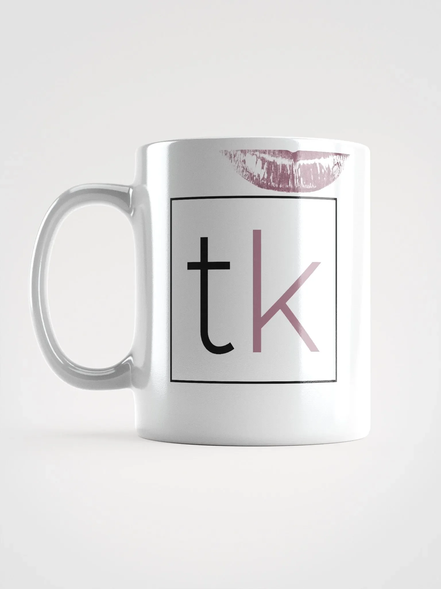 Tabatha Kiss Lipstick Mug (White) product image (6)