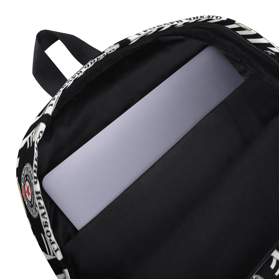 Grobari Čikago KK Partizan All-Over Print Backpack product image (4)