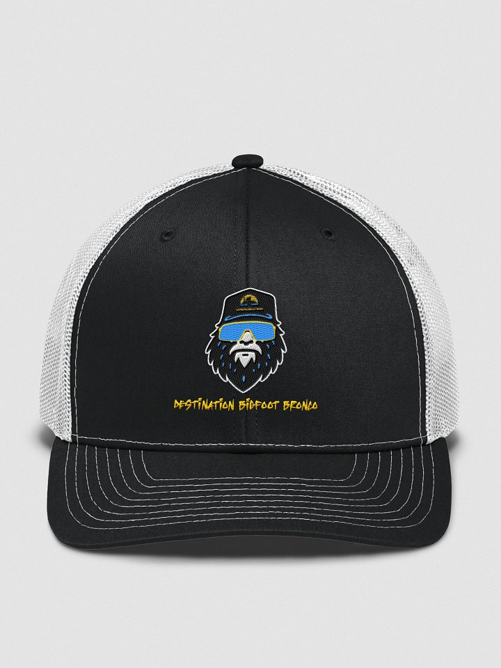 Bigfoot Original Two-Tone Black/White Trucker Cap product image (1)