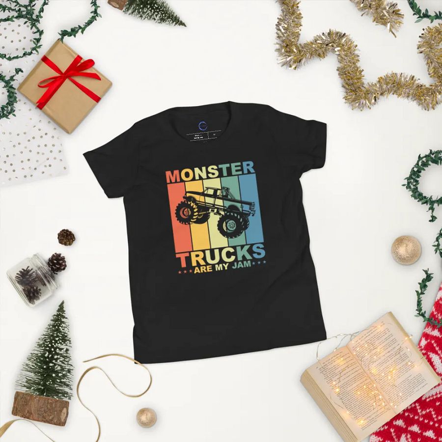 Jammin' Monster Trucks Youth T-Shirt product image (6)