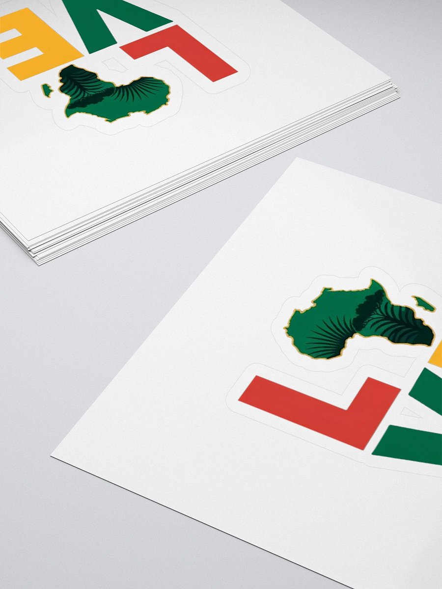 African Love Map of Africa Sticker product image (4)