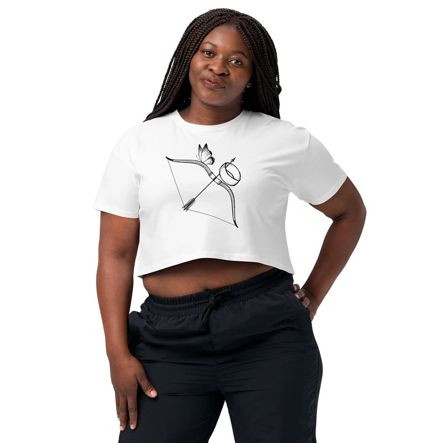 Bow, Arrow, Cuff & Butterfly Women's Crop Top product image (31)