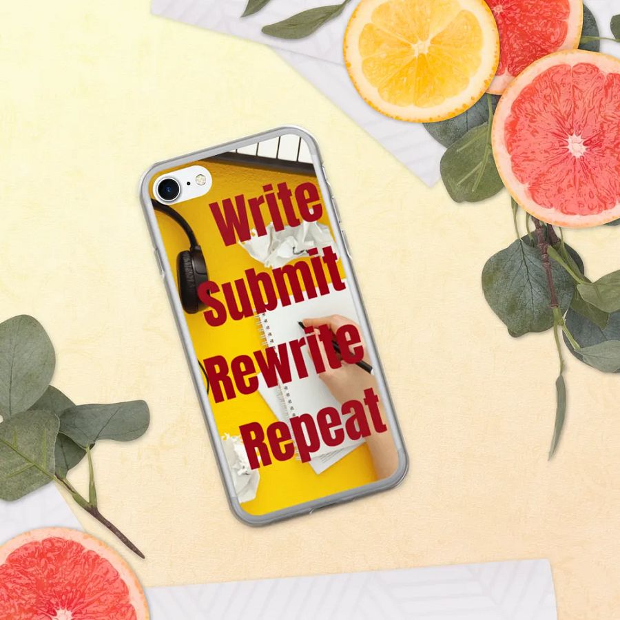 Write, Submit, Rewrite, Repeat iPhone Case product image (337)