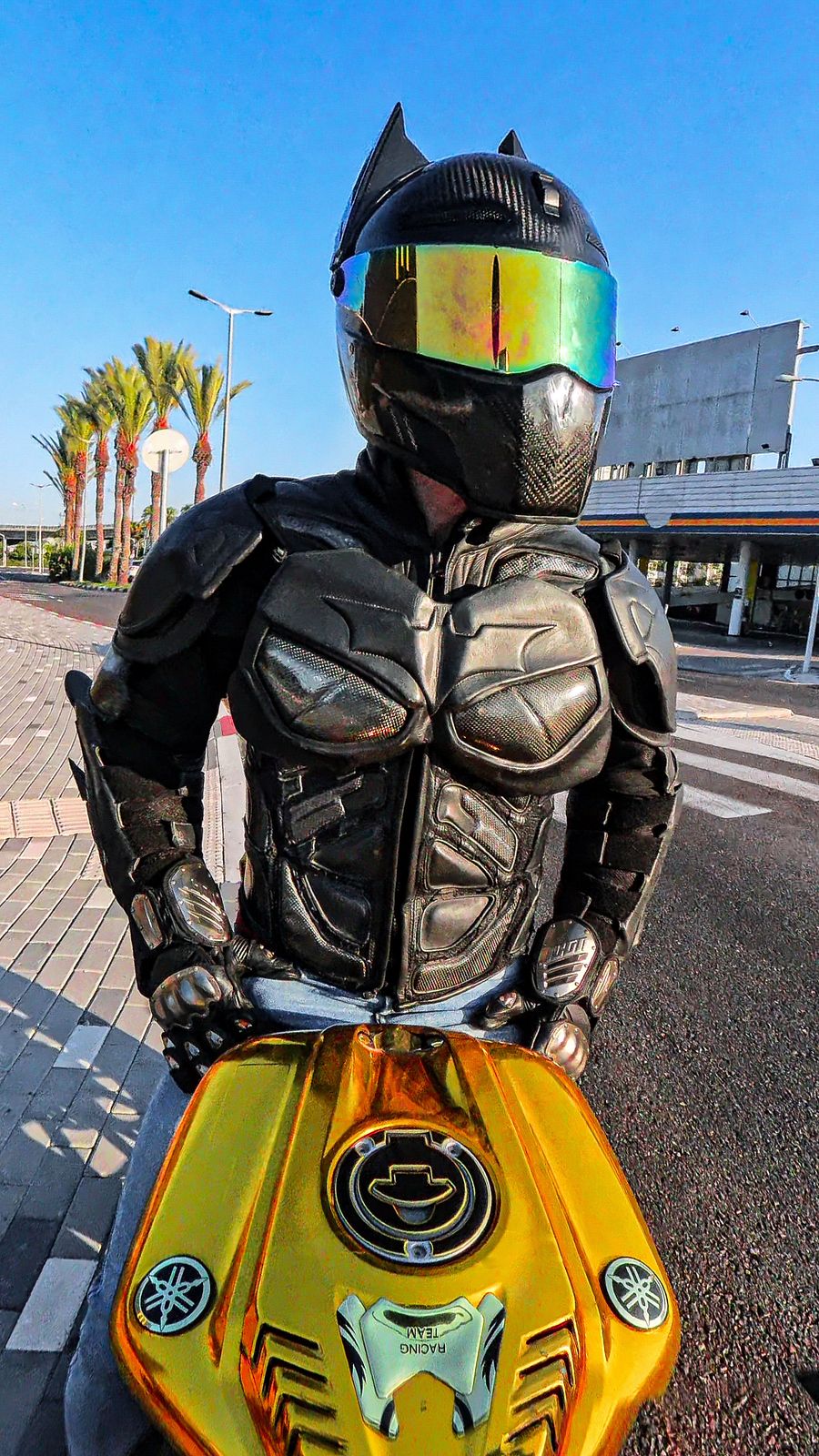 Batman Biker moto suit (motorcycle armor, gear, protection, equipment, ) product image (10)