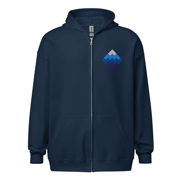 Embroidered Emblem - Zip Hoodie product image (3)