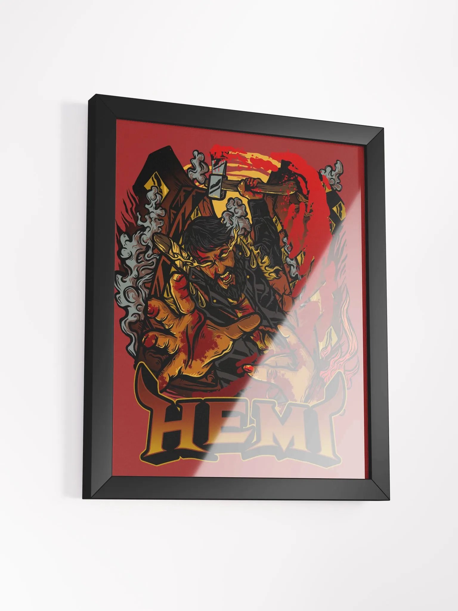 Ashes to Ashes Framed Matte Poster product image (15)