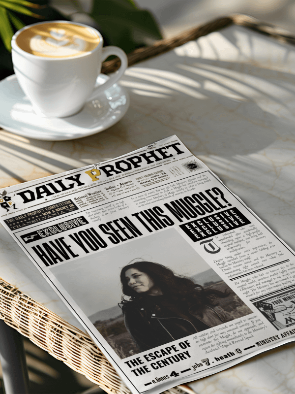 Have You Seen This Witch? Newspaper Daily Prophet Template I 100% Customizable product image (4)