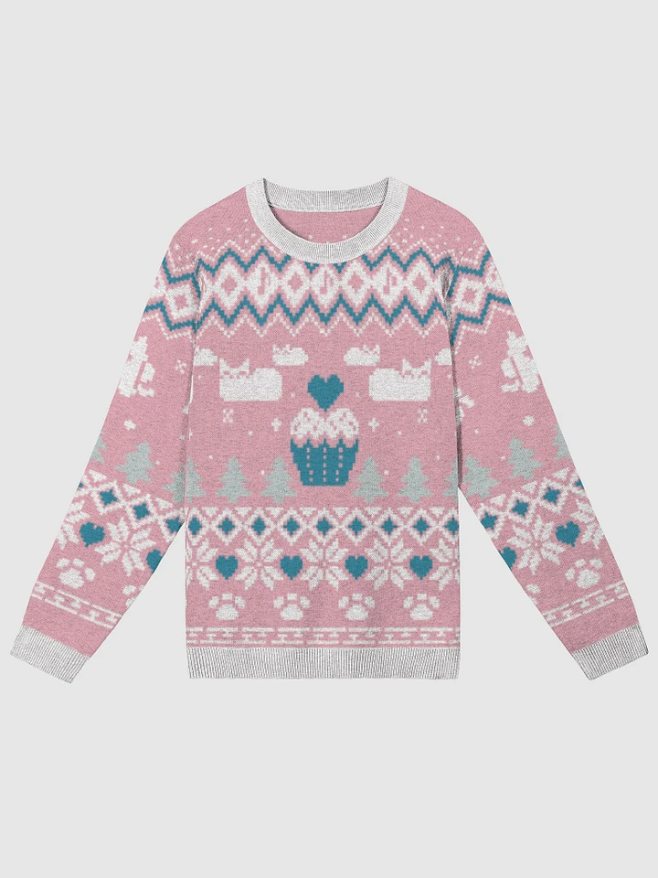 Cozy Cake Crew Fit Sweater - Pink product image (1)