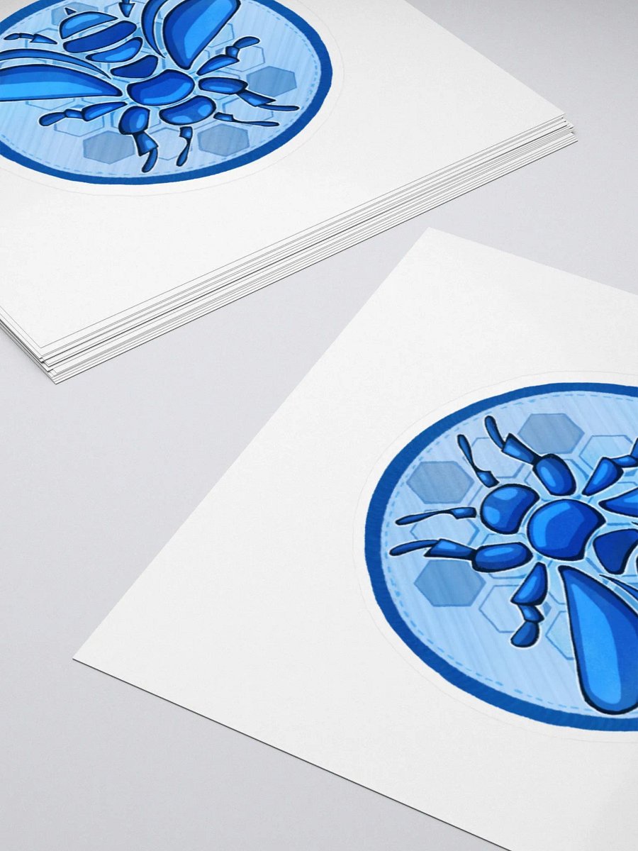 Blue Bees Sticker product image (4)