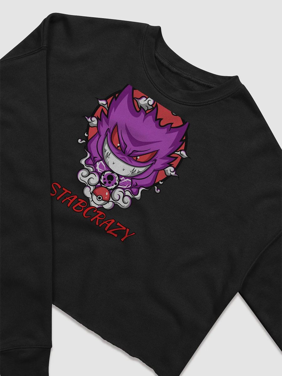 Gengar Stabcrazy evil grin crop top product image (3)