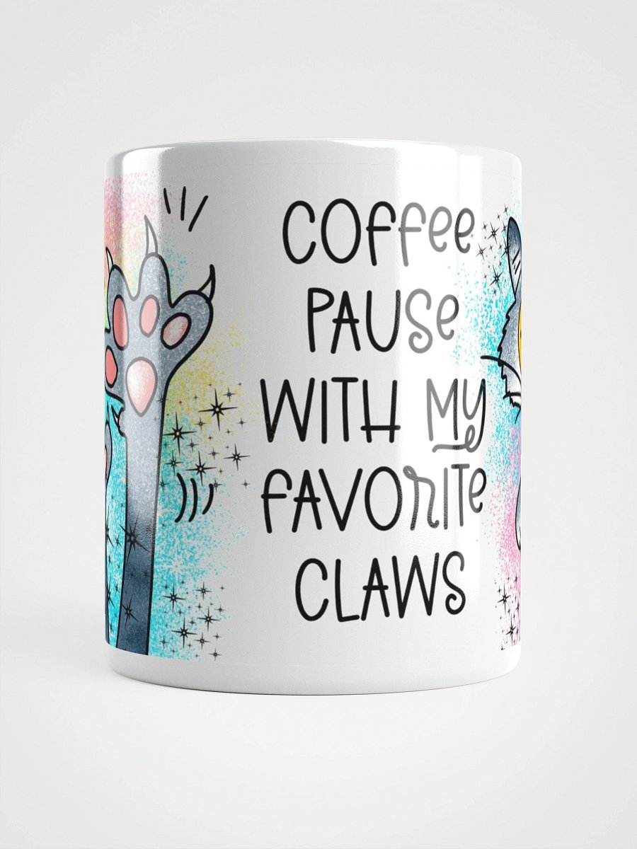 Claws & Coffee Cartoon Mug product image (13)