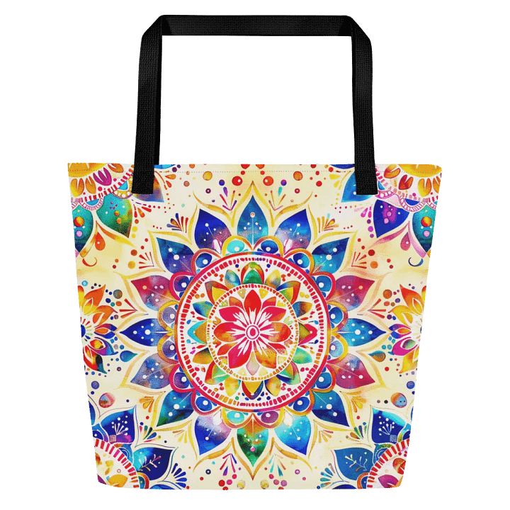 Mandala Mosaic Polyester Tote Bag product image (1)