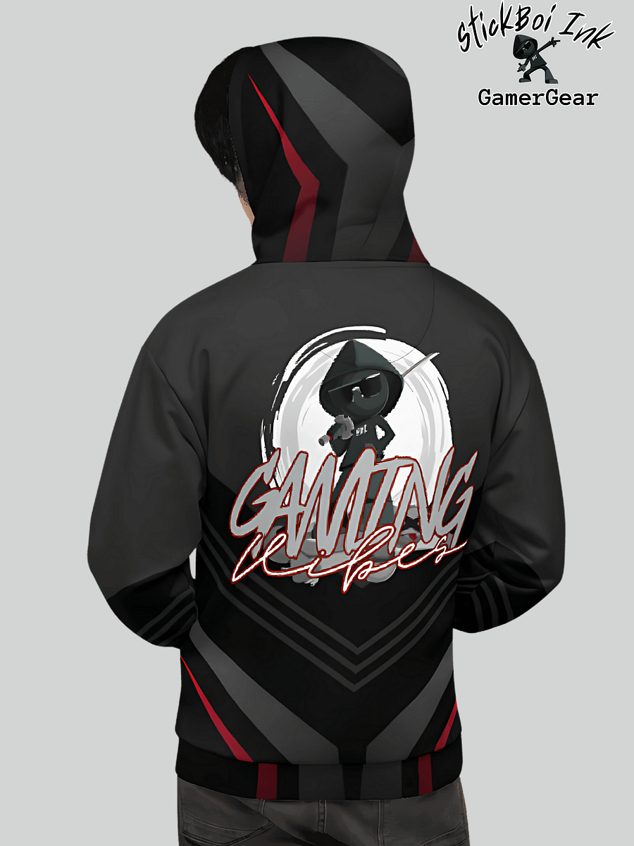 Gamer Hoodie - Gaming Vibes by StickBoi Ink product image (2)