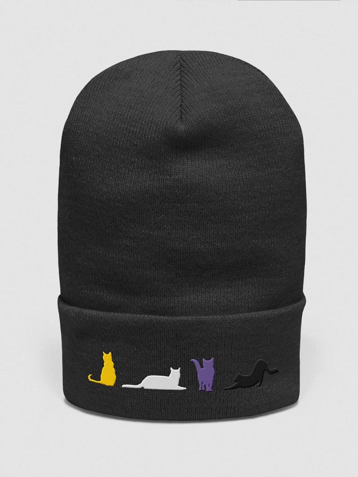 Nonbinary Pride Cats Beanie product image (3)