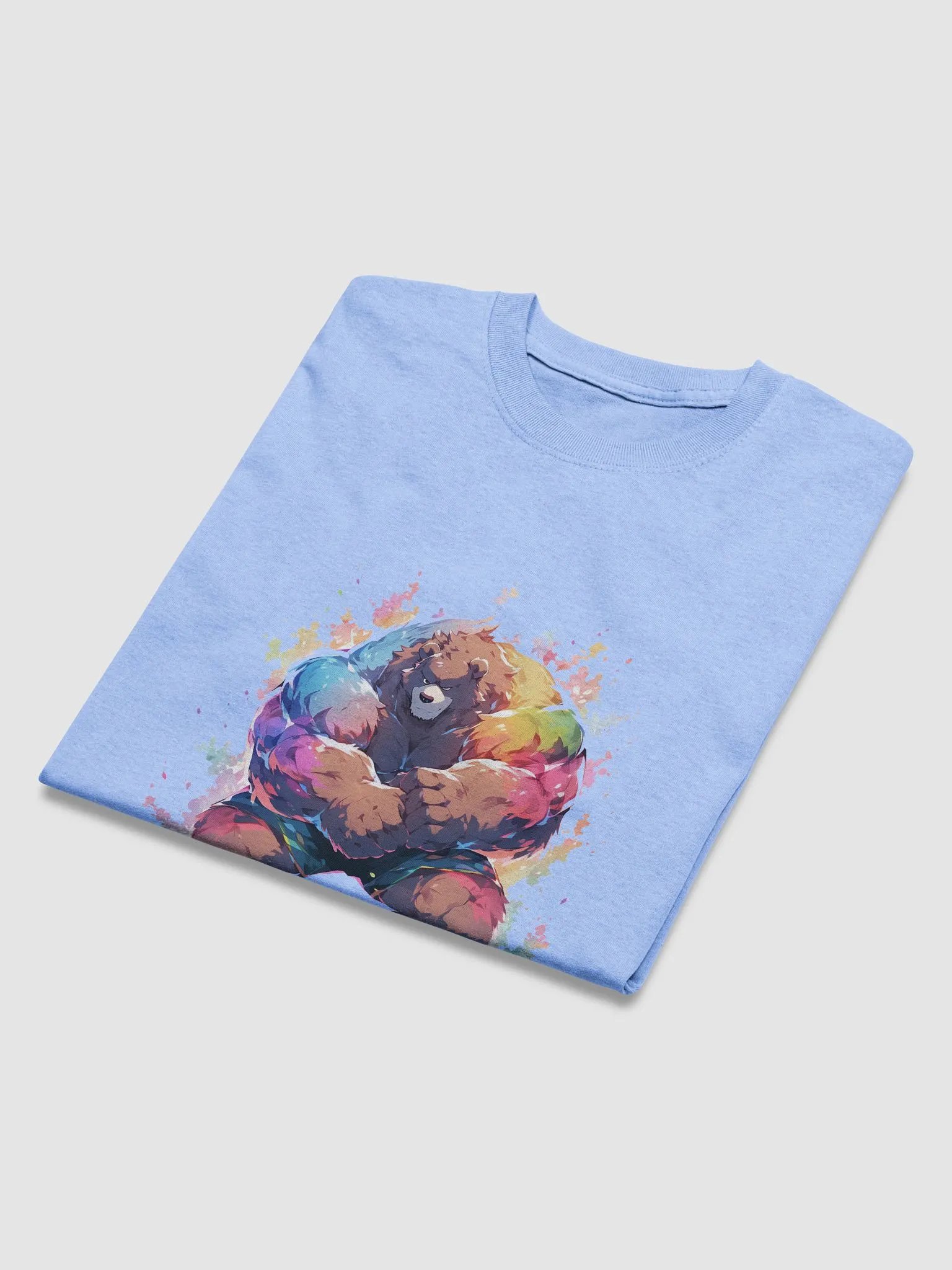 Pride+Wrath - Buff Bear - Light Color T-shirt product image (3)