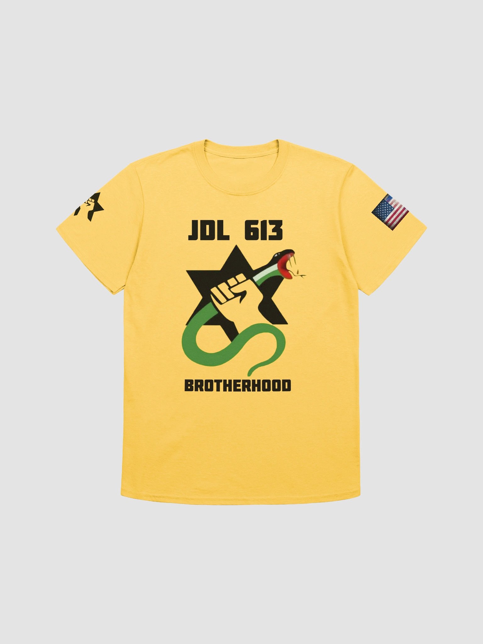 JDL 613 BROTHERHOOD Serpent Star T-Shirt product image (1)