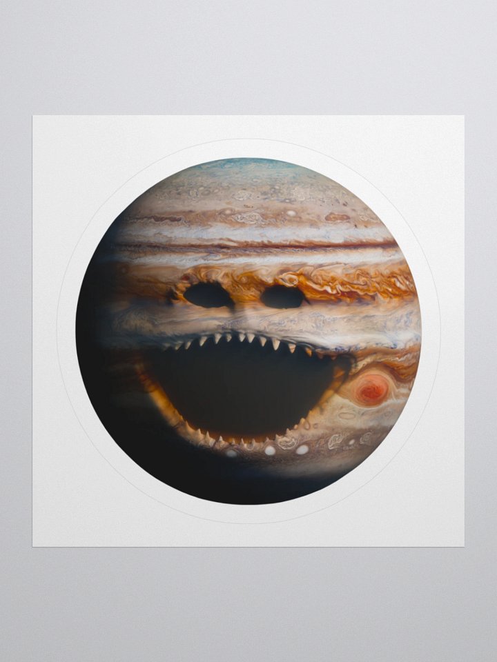 Jupiter Woke Up Sticker product image (3)