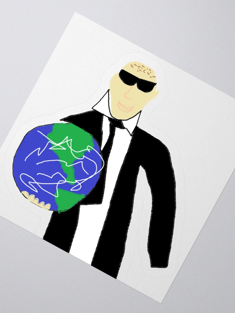 Mr. Worldwide Sticker product image (4)