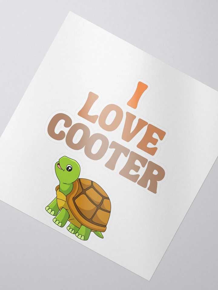 I love cooter sticker product image (2)