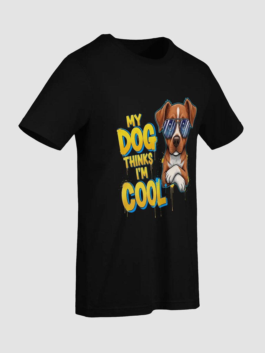 My Dog Thinks I'm Cool – Golden Retriever Cartoon T-Shirt product image (9)