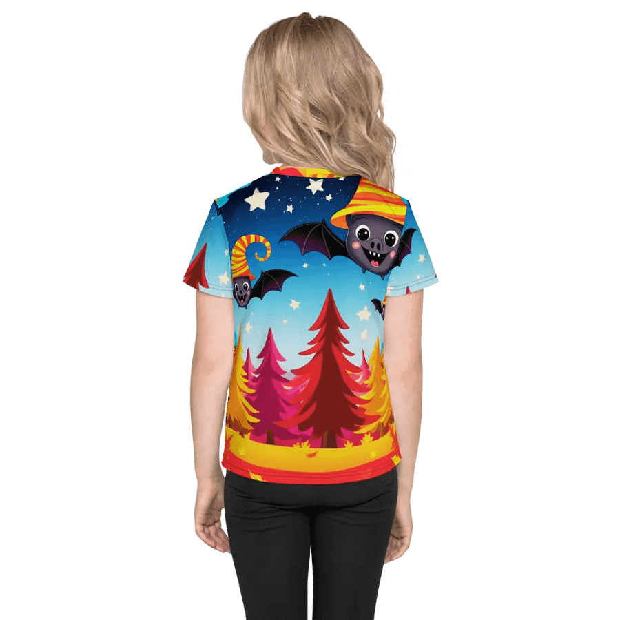Rainbow Bat Magic Kids T Shirt product image (4)