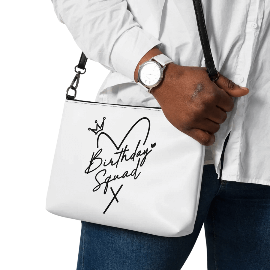 Birthday Squad Heart Crossbody Bag product image (11)