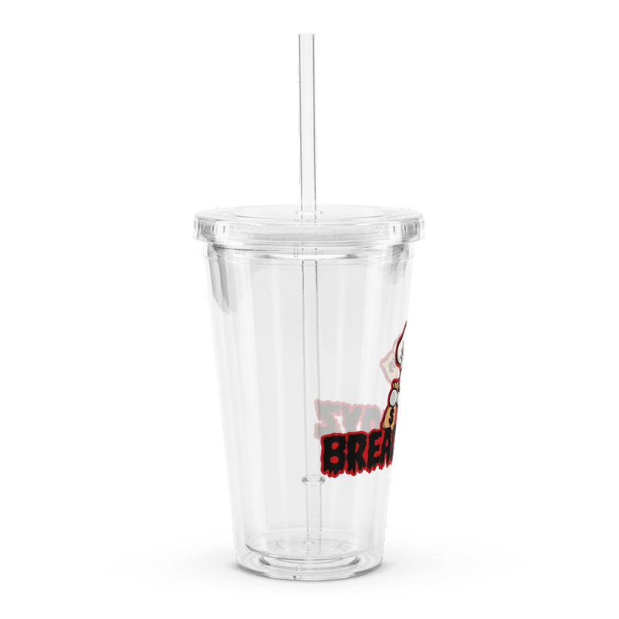 Bread Boyz Clear Plastic Tumbler (16 oz) product image (3)
