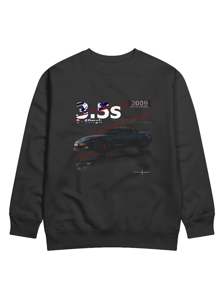 2009 Barcode - 3.5s 0 - 60 - Black Car | Crewneck product image (5)