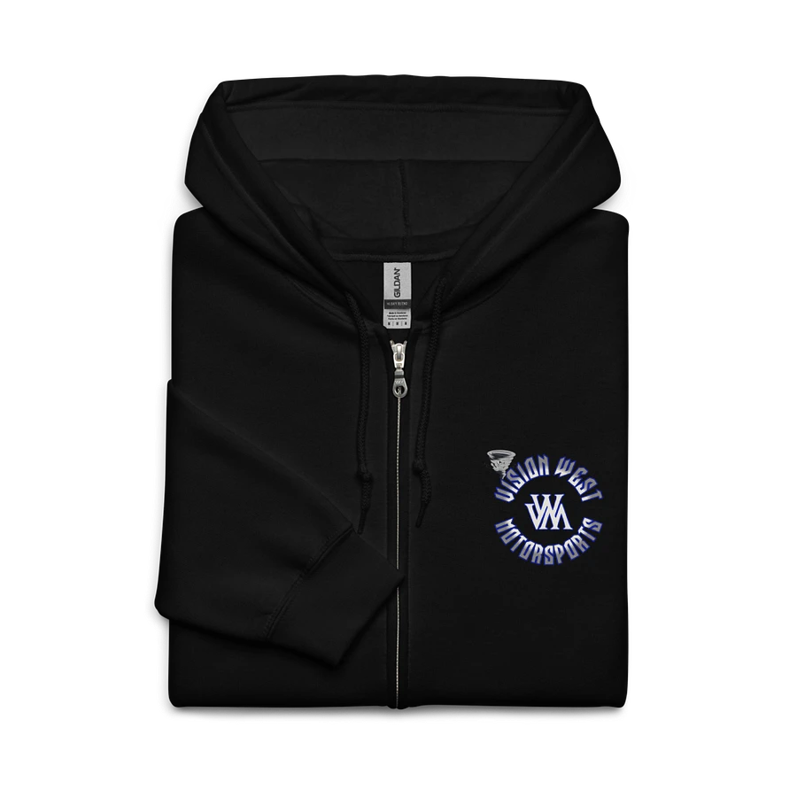 Stormin Ron Norman #9 VWM Logo Full Zip Hoodie front logo/full back print product image (4)