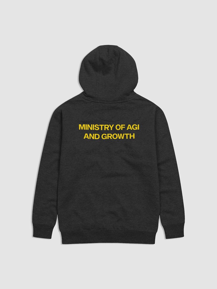 ministry of agi and growth hoodie - 65% soft cotton product image (2)